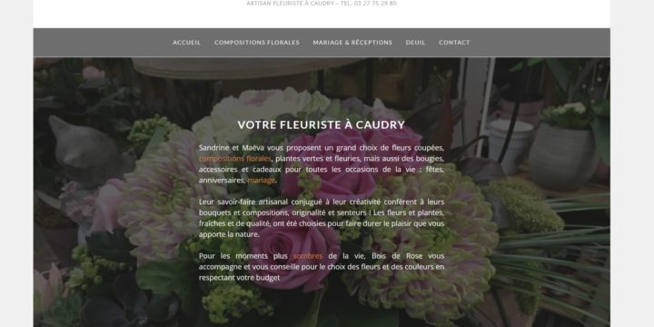Bois de Rose – Artisan fleuriste à Caudry