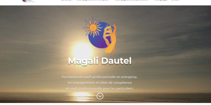 Création du site Internet magali-dautel.fr